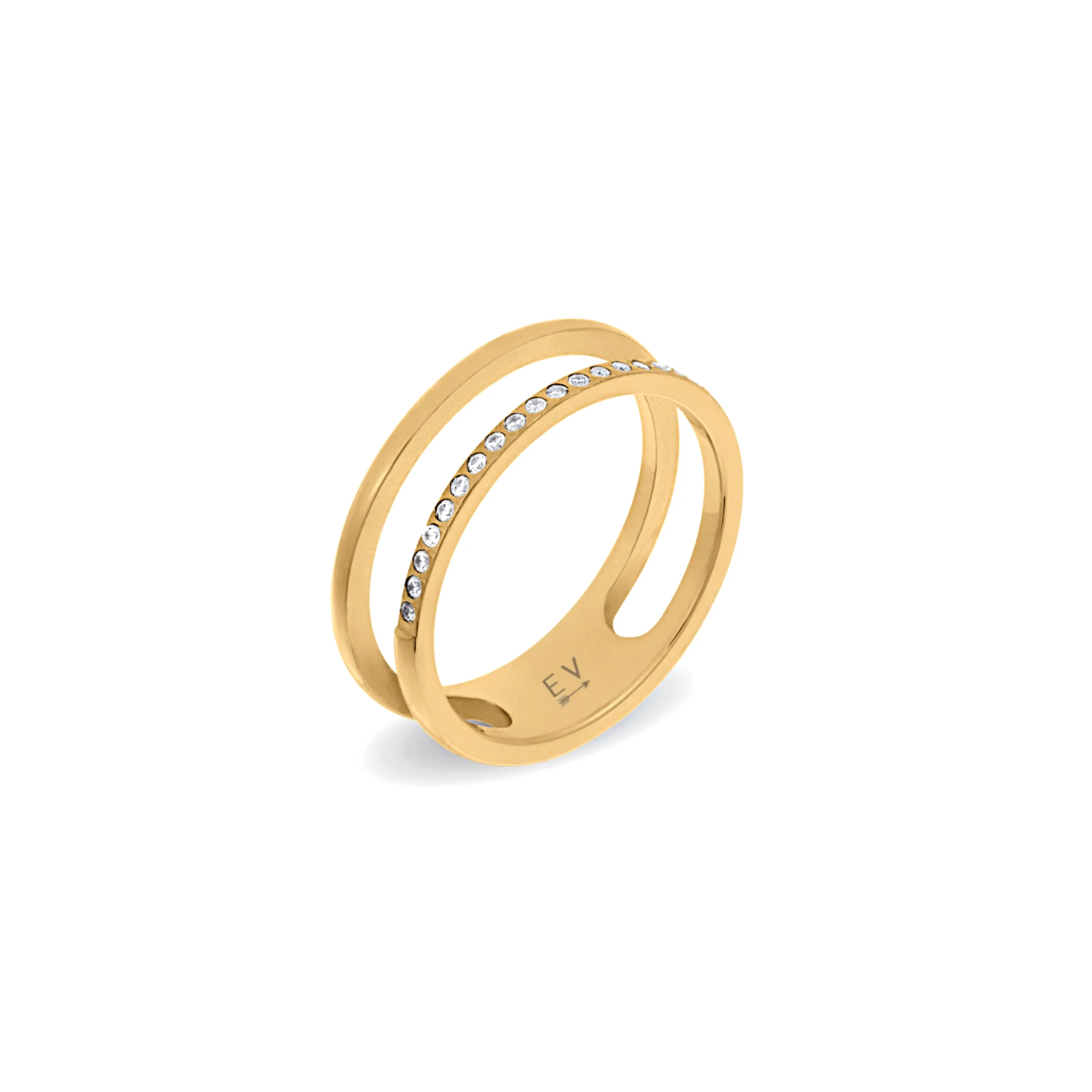 Tarryn Double Ring Gold