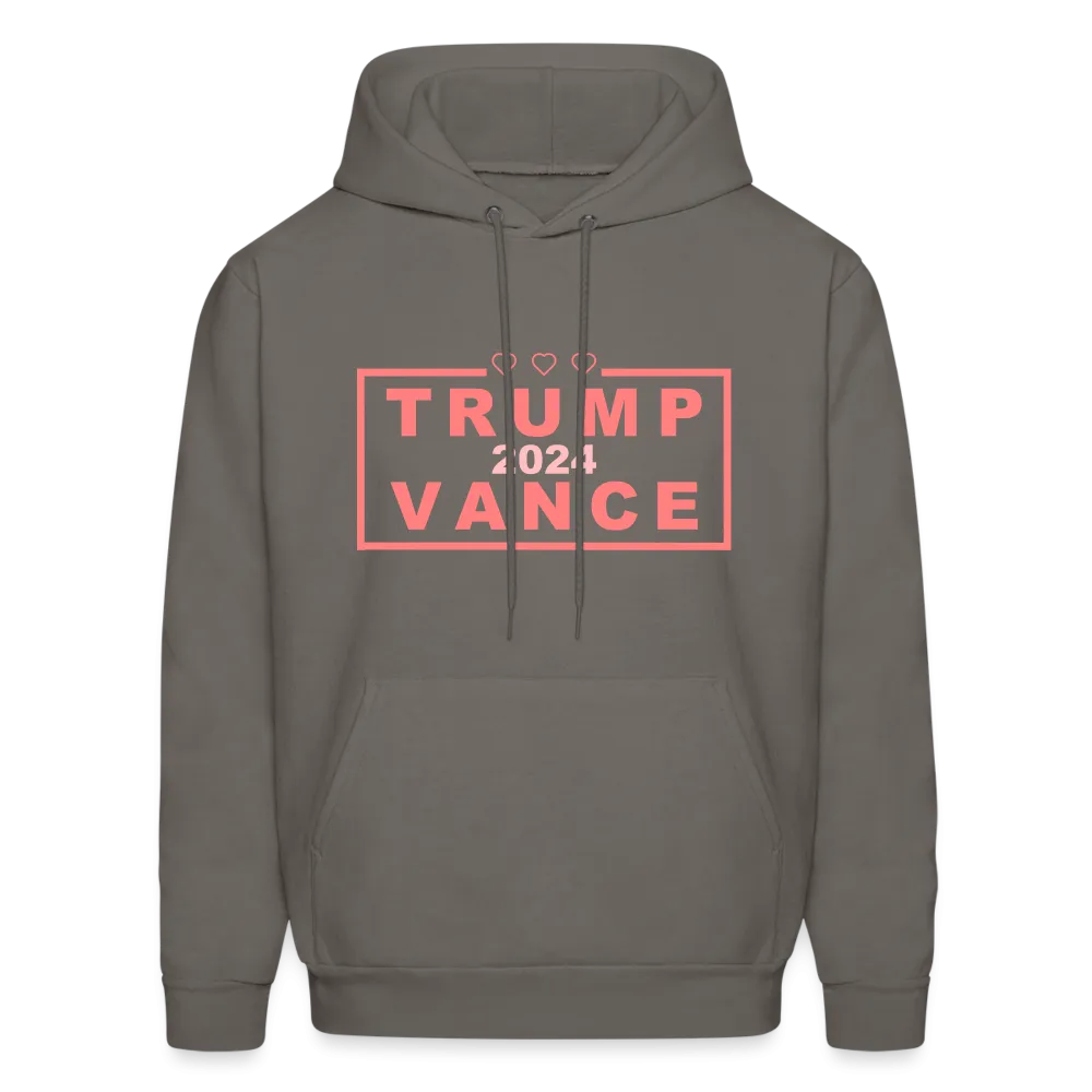 Trump Vance 2024 Hoodie (Pink Letters)