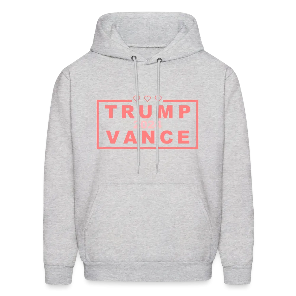 Trump Vance 2024 Hoodie (Pink Letters)