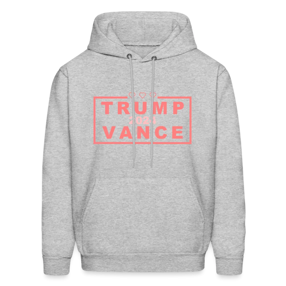 Trump Vance 2024 Hoodie (Pink Letters)