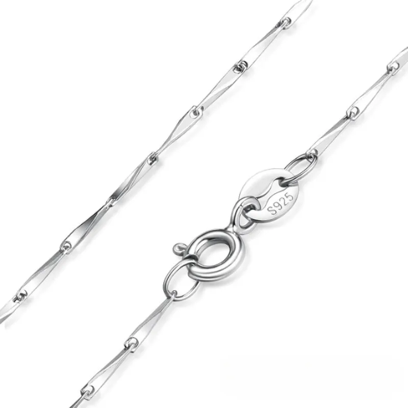 Twisted Trace Sterling Silver Necklace