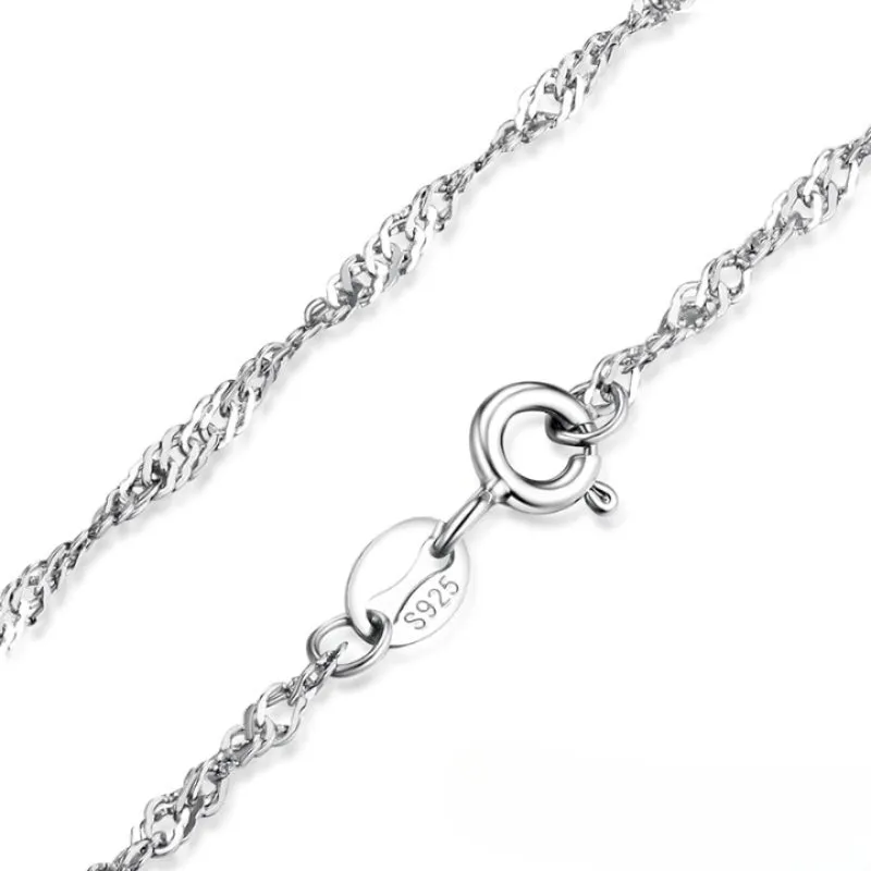 Twisted Trace Sterling Silver Necklace