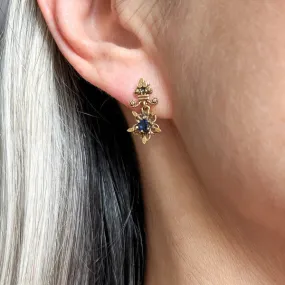 Vintage Sapphire Earrings